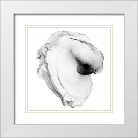 Veiled Illusions 70 White Modern Wood Framed Art Print with Double Matting by Curinga, Kim