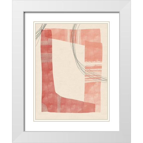 Profound Thought White Modern Wood Framed Art Print with Double Matting by Holman, Nicholas