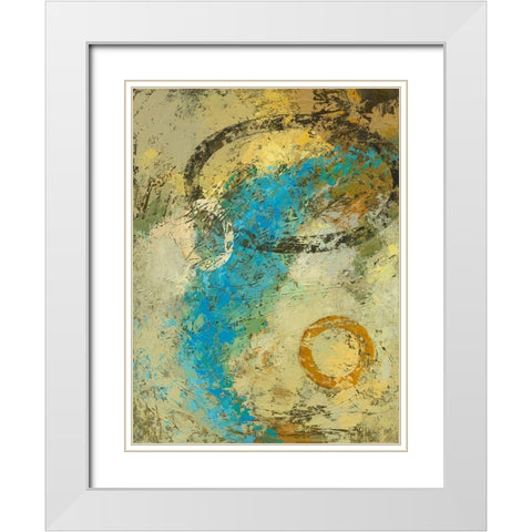 Liberation of Color White Modern Wood Framed Art Print with Double Matting by Joy, Julie