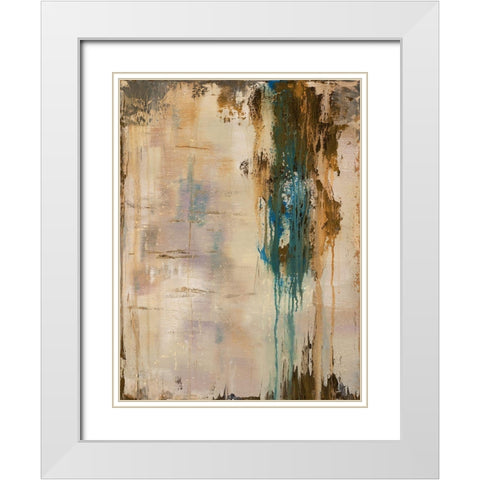 Infinite Tim and Place White Modern Wood Framed Art Print with Double Matting by Joy, Julie
