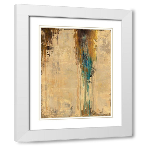 Journey Home White Modern Wood Framed Art Print with Double Matting by Joy, Julie