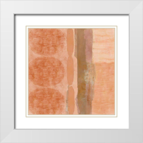 Okavango Sunset I White Modern Wood Framed Art Print with Double Matting by Kouta, Flora
