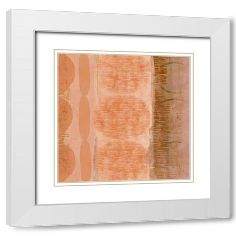 Okavango Sunset II White Modern Wood Framed Art Print with Double Matting by Kouta, Flora