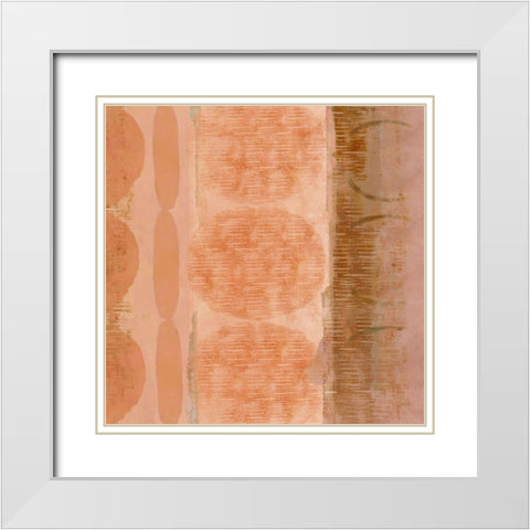 Okavango Sunset II White Modern Wood Framed Art Print with Double Matting by Kouta, Flora