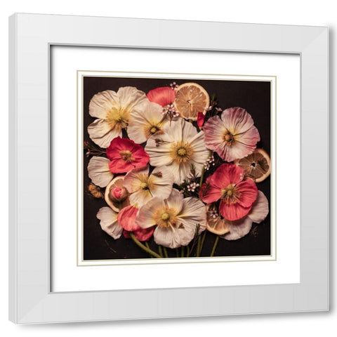Sweet and Sour White Modern Wood Framed Art Print with Double Matting by Maclean, Leah