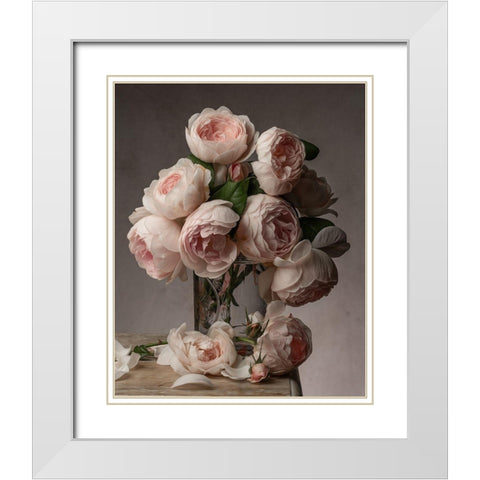Fairest of them All White Modern Wood Framed Art Print with Double Matting by Maclean, Leah