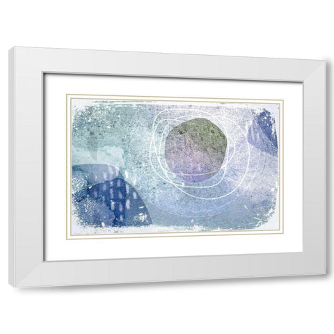 Tall Tale White Modern Wood Framed Art Print with Double Matting by Naskrent, Delores