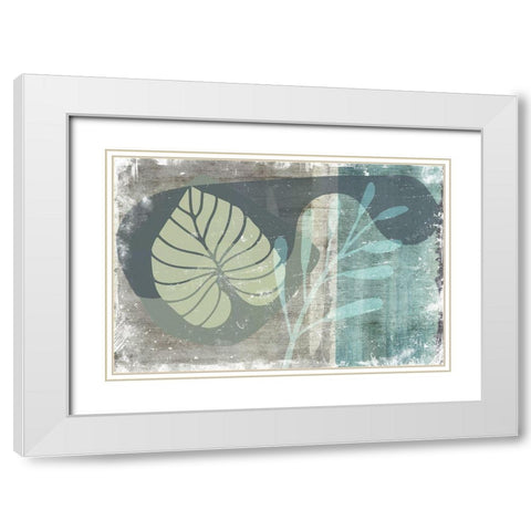 Seasonal Crop  White Modern Wood Framed Art Print with Double Matting by Naskrent, Delores
