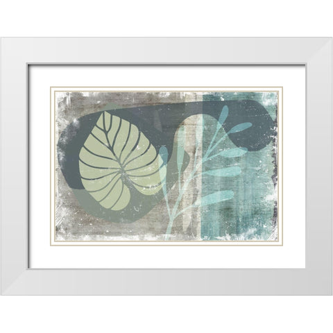 Seasonal Crop  White Modern Wood Framed Art Print with Double Matting by Naskrent, Delores