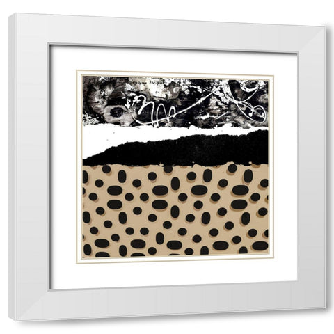 Converse I White Modern Wood Framed Art Print with Double Matting by Smith, Karen