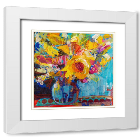 Only In Dreams II White Modern Wood Framed Art Print with Double Matting by St Hilaire, Elizabeth