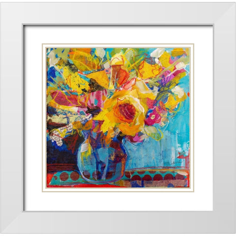 Only In Dreams II White Modern Wood Framed Art Print with Double Matting by St Hilaire, Elizabeth