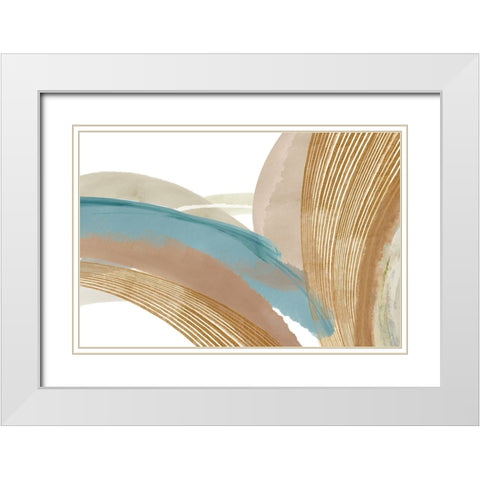 Force of Nature I White Modern Wood Framed Art Print with Double Matting by Kouta, Flora