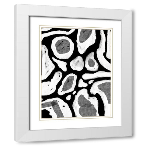 Subtle Transformation II White Modern Wood Framed Art Print with Double Matting by Holman, Nicholas