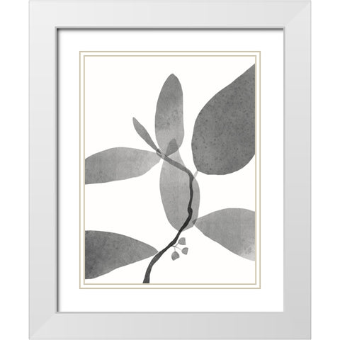 New Roots I White Modern Wood Framed Art Print with Double Matting by Holman, Nicholas