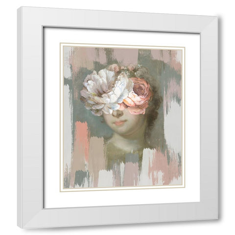 Lady Gustaf Lundberg, With a Touch of Modern White Modern Wood Framed Art Print with Double Matting by Orlov, Irena
