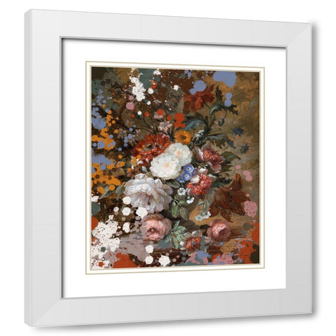 Jan Frans van Dael, With a Touch of Modern White Modern Wood Framed Art Print with Double Matting by Orlov, Irena