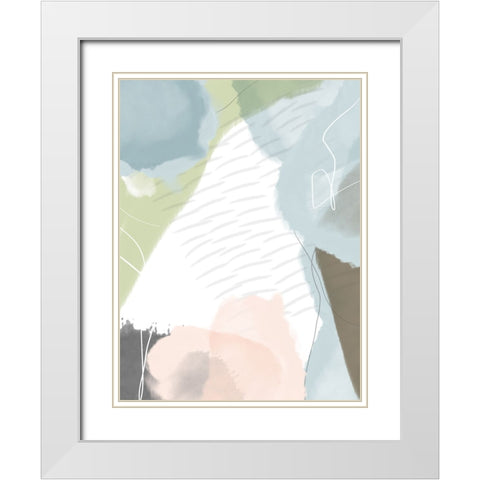 Greetings and Salutations White Modern Wood Framed Art Print with Double Matting by Schlotzhauer, Jim