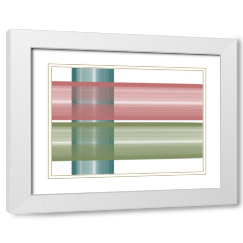 Axis II White Modern Wood Framed Art Print with Double Matting by Schlotzhauer, Jim