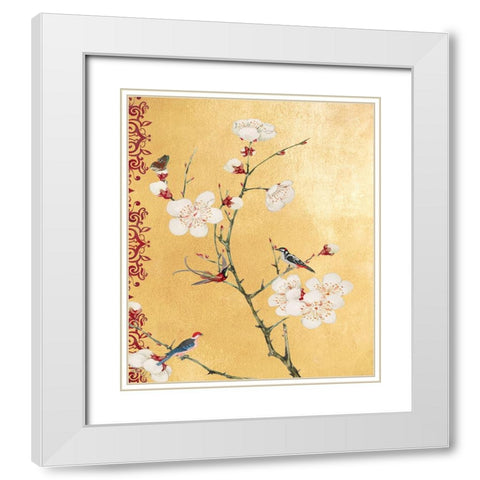 Regality I White Modern Wood Framed Art Print with Double Matting by Smith, Karen