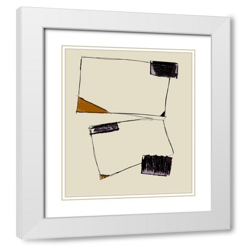 Boxset III White Modern Wood Framed Art Print with Double Matting by Smith, Karen