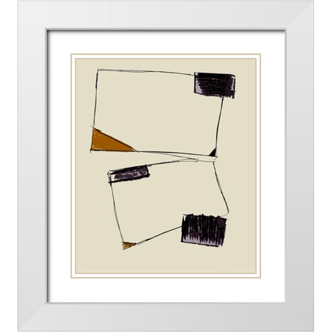 Boxset III White Modern Wood Framed Art Print with Double Matting by Smith, Karen