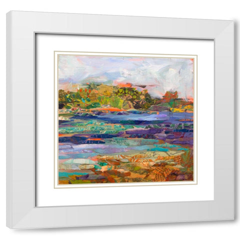 Lake Prevatt Right B White Modern Wood Framed Art Print with Double Matting by St Hilaire, Elizabeth