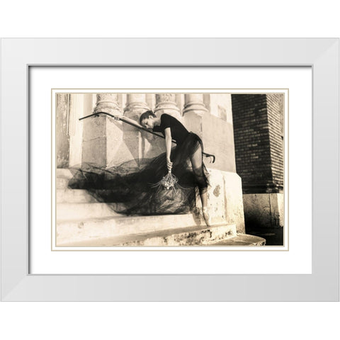 bride fears White Modern Wood Framed Art Print with Double Matting by Tautzenberger, Bettina