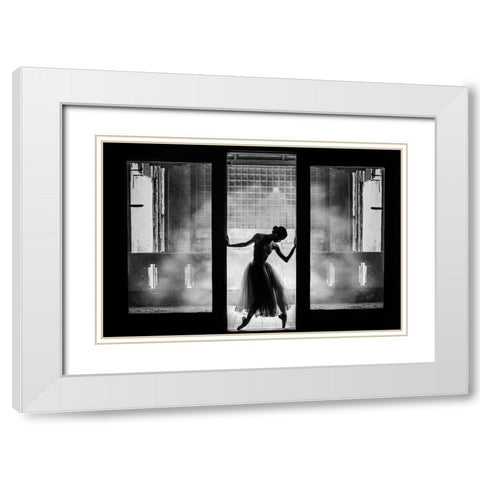 Are you ready White Modern Wood Framed Art Print with Double Matting by Wibisono, Rullyanto