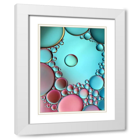 Surrounded or protected White Modern Wood Framed Art Print with Double Matting by Westum, Heidi