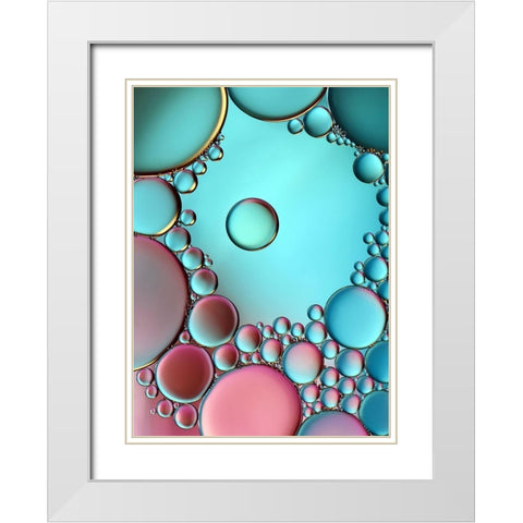 Surrounded or protected White Modern Wood Framed Art Print with Double Matting by Westum, Heidi
