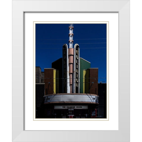 Eglinton Grand No 1 Color White Modern Wood Framed Art Print with Double Matting by Carson, Brian