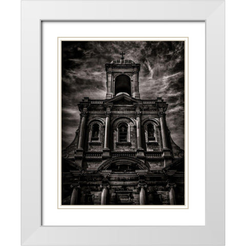Holy Name Parish Toronto White Modern Wood Framed Art Print with Double Matting by Carson, Brian