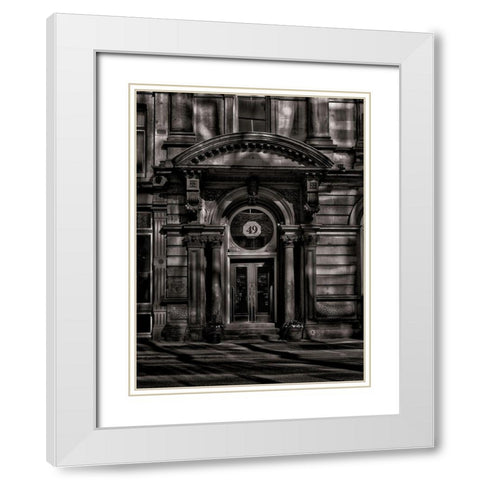 Young Street Toronto No 2 Toned White Modern Wood Framed Art Print with Double Matting by Carson, Brian