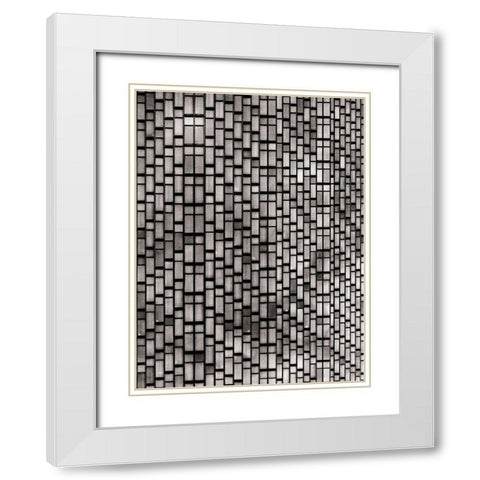 Bay Street South Tower Toronto No 2005 White Modern Wood Framed Art Print with Double Matting by Carson, Brian