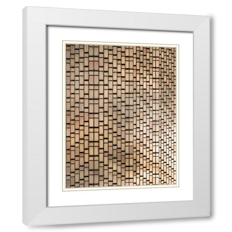 Bay Street South Tower Toronto No 2005 Color White Modern Wood Framed Art Print with Double Matting by Carson, Brian