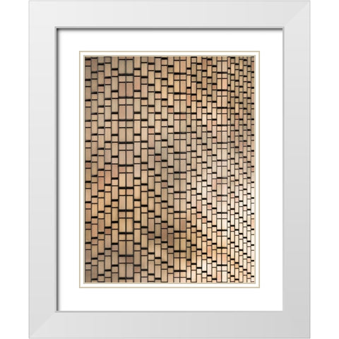 Bay Street South Tower Toronto No 2005 Color White Modern Wood Framed Art Print with Double Matting by Carson, Brian