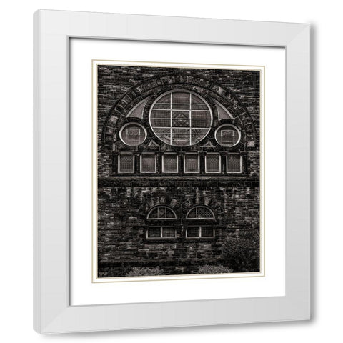 Trinity St Pauls Church No 2 White Modern Wood Framed Art Print with Double Matting by Carson, Brian