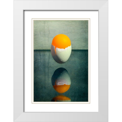 Morning White Modern Wood Framed Art Print with Double Matting by Barkow, Brig