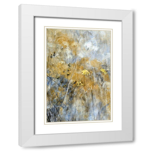 A Time Of Freedom White Modern Wood Framed Art Print with Double Matting by Devos, Delphine