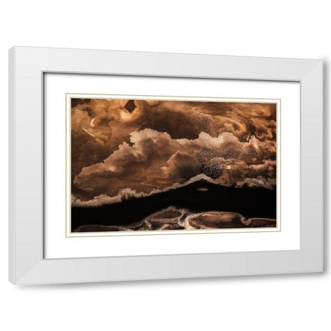 A painting White Modern Wood Framed Art Print with Double Matting by Chang, Phillip