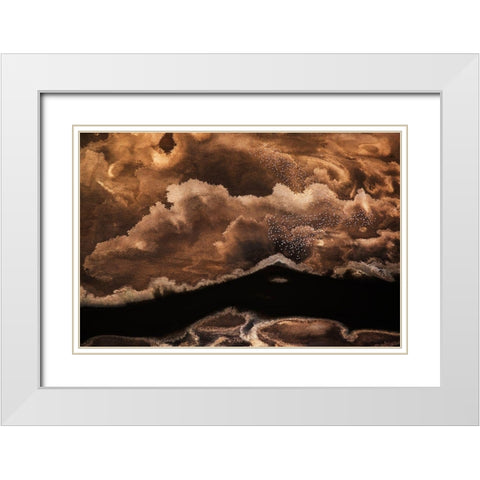 A painting White Modern Wood Framed Art Print with Double Matting by Chang, Phillip