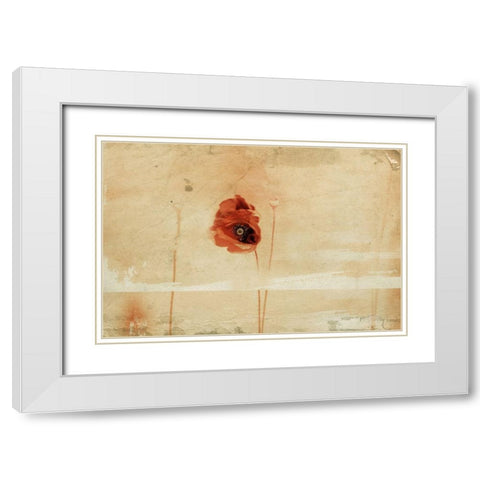 fragment White Modern Wood Framed Art Print with Double Matting by Ignatova, Desislava