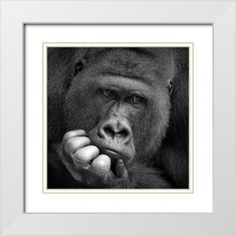 I had a Dream White Modern Wood Framed Art Print with Double Matting by Wenner-Braun, Antje