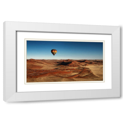 The Better Way for Visiting White Modern Wood Framed Art Print with Double Matting by Guillemot, Mathilde