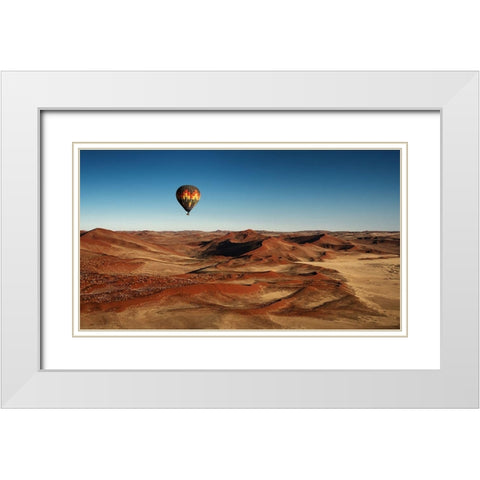 The Better Way for Visiting White Modern Wood Framed Art Print with Double Matting by Guillemot, Mathilde