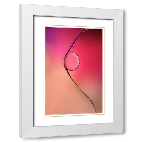 Femme White Modern Wood Framed Art Print with Double Matting by Westum, Heidi