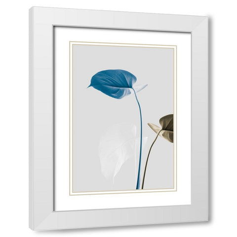 Monstera Creative 19 White Modern Wood Framed Art Print with Double Matting by Artographie Studio