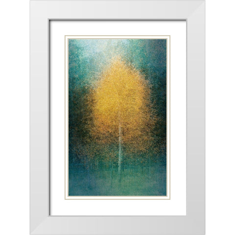 Young at heart White Modern Wood Framed Art Print with Double Matting by Holmstrom, Katarina