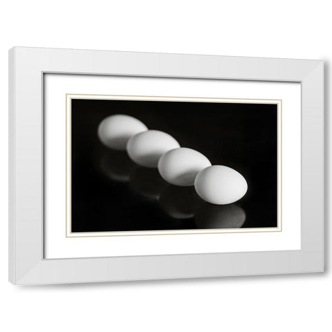 Parallel Worlds White Modern Wood Framed Art Print with Double Matting by Weber, Kate